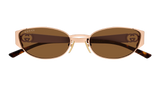 Gucci 2197S Gold/Braun (004), Ansicht 3