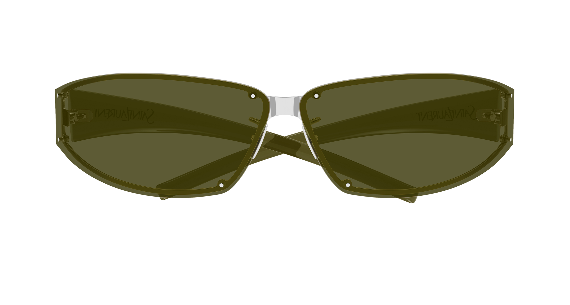 Saint Laurent 963 Silber/Grün (006)