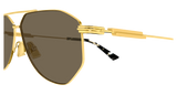 Bottega Veneta 1508S Gold/Braun (003), Ansicht 3