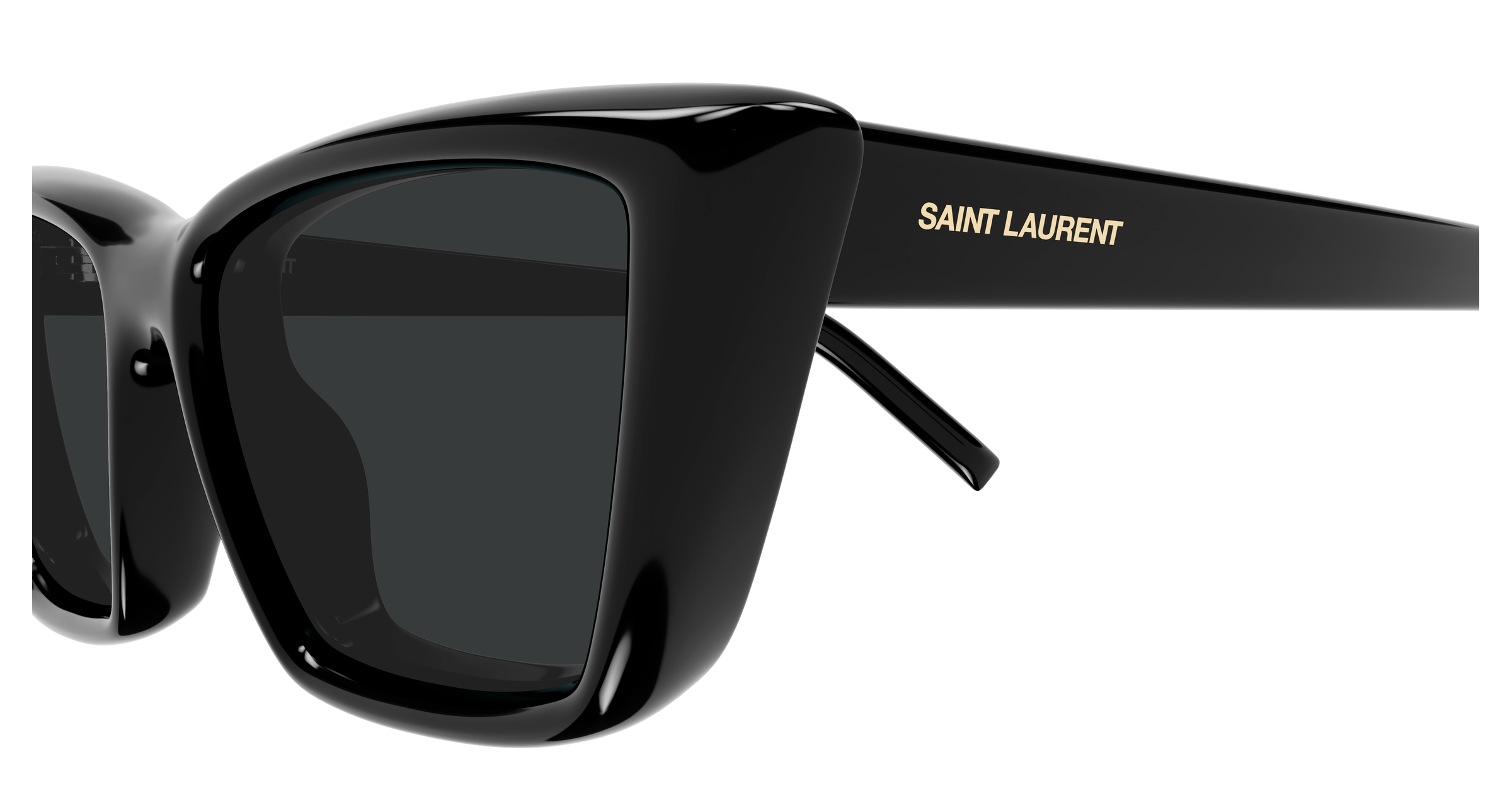 Saint Laurent 276 MICA PLUMP Schwarz (001), Ansicht 3