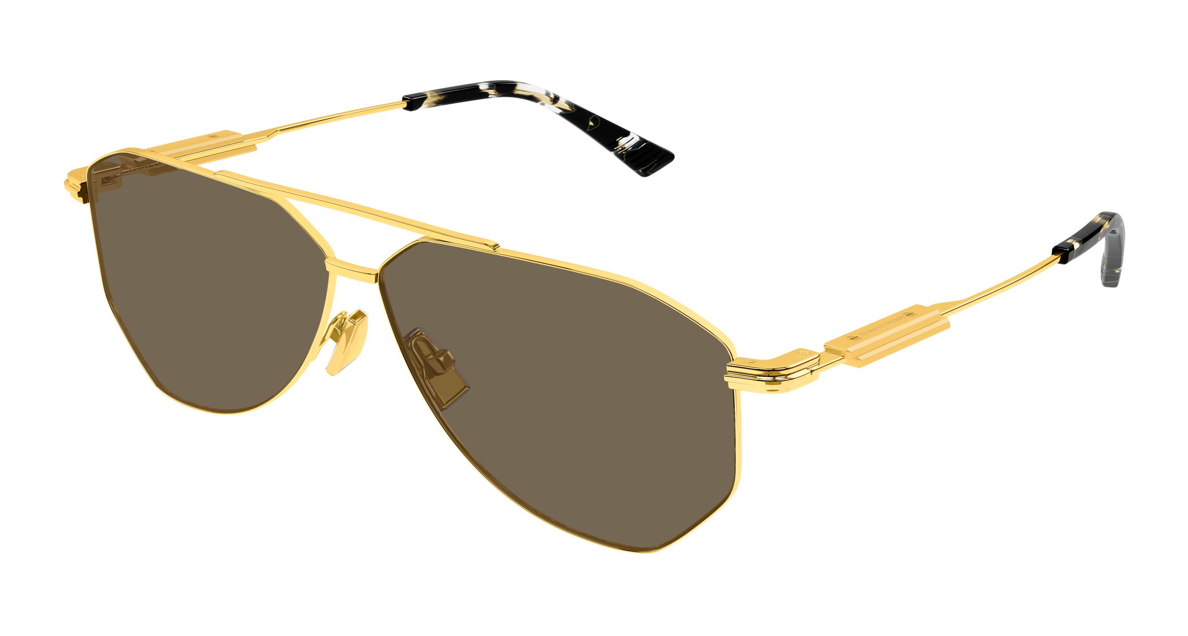 Bottega Veneta 1508S Gold/Braun (003), Ansicht 2