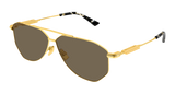 Bottega Veneta 1508S Gold/Braun (003), Ansicht 2