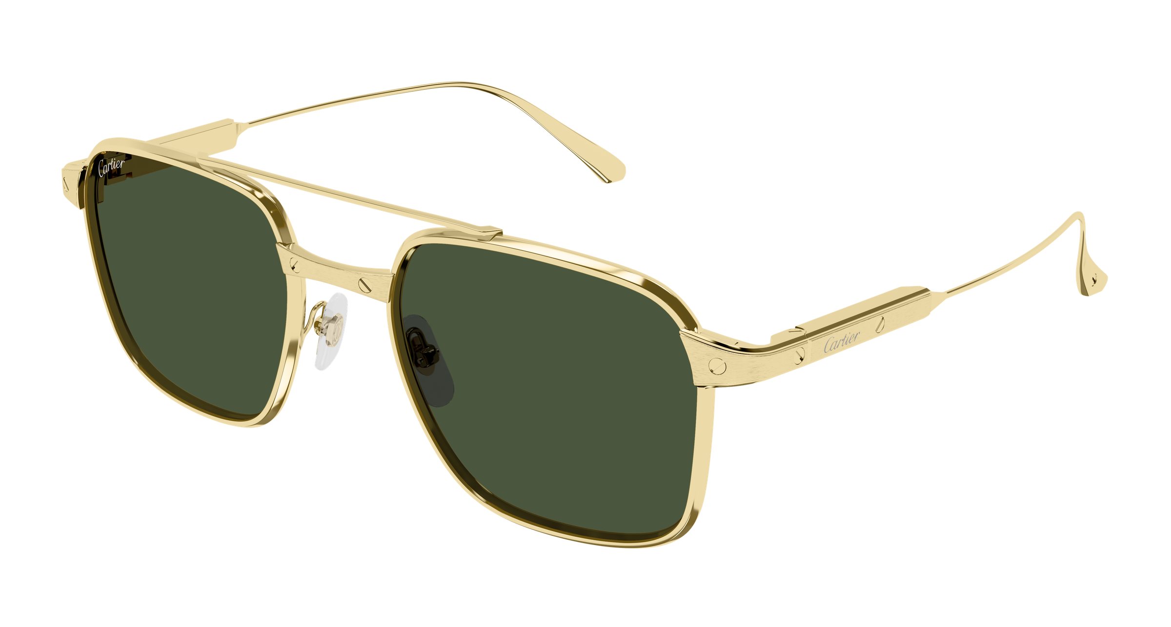 Cartier 610S Gold/Grün (002), Ansicht 2
