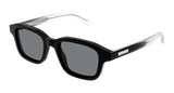 Gucci 2247S Schwarz/Kristall/Grau (003), Ansicht 2