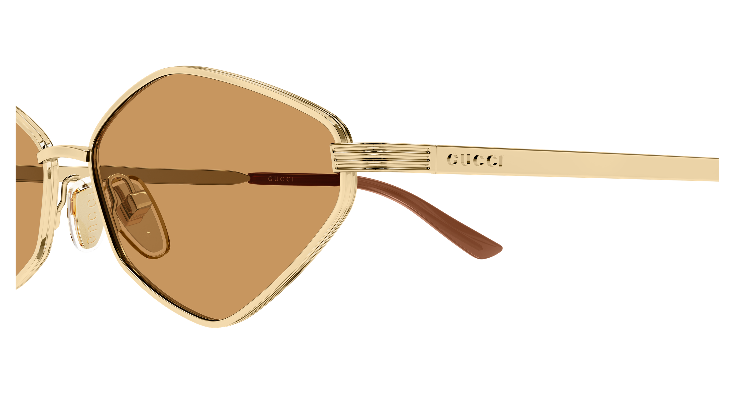 Gucci 2222S Gold/Orange (003), Ansicht 3