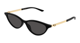 Gucci 2211S Schwarz/Gold/Grau (001), Ansicht 2