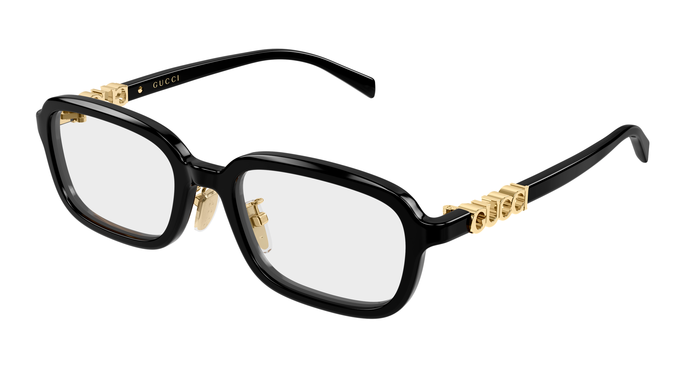 Gucci 2210OA Schwarz (001), Ansicht 2