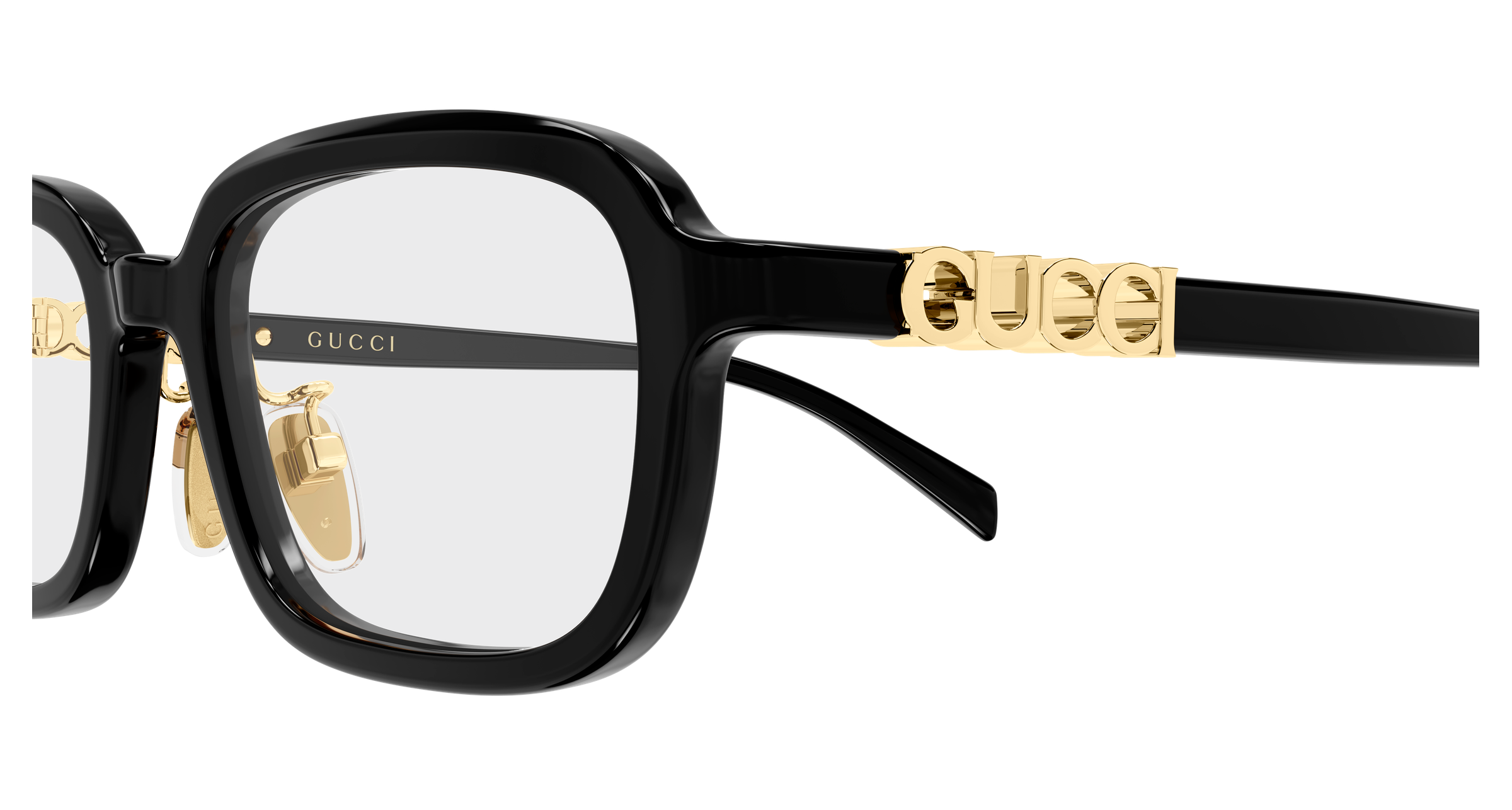 Gucci 2210OA Schwarz (001), Ansicht 3