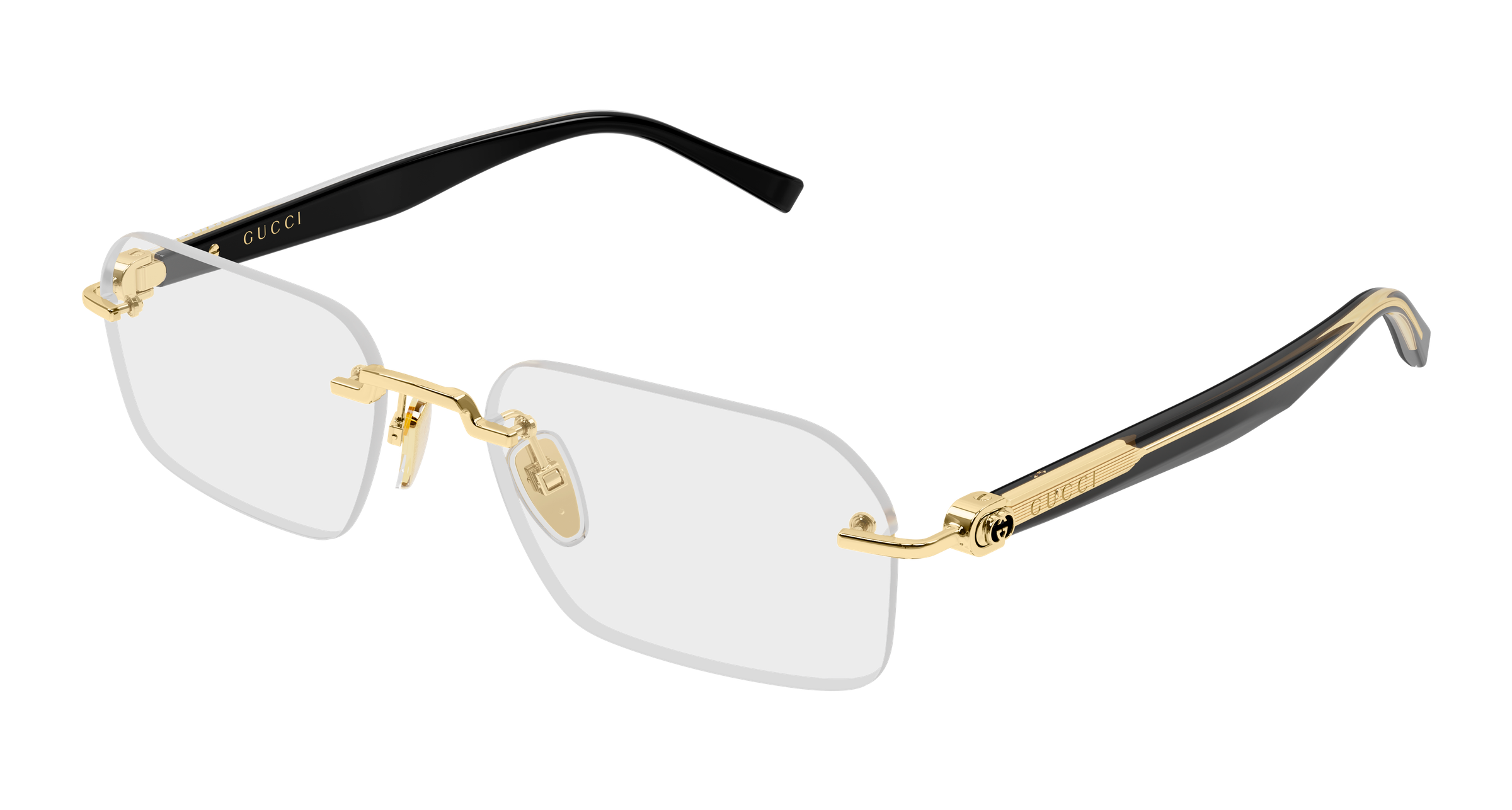 Gucci 2260O Gold/Schwarz (001), Ansicht 2
