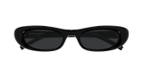 Saint Laurent 557 SHADE PLUMP Schwarz (001)