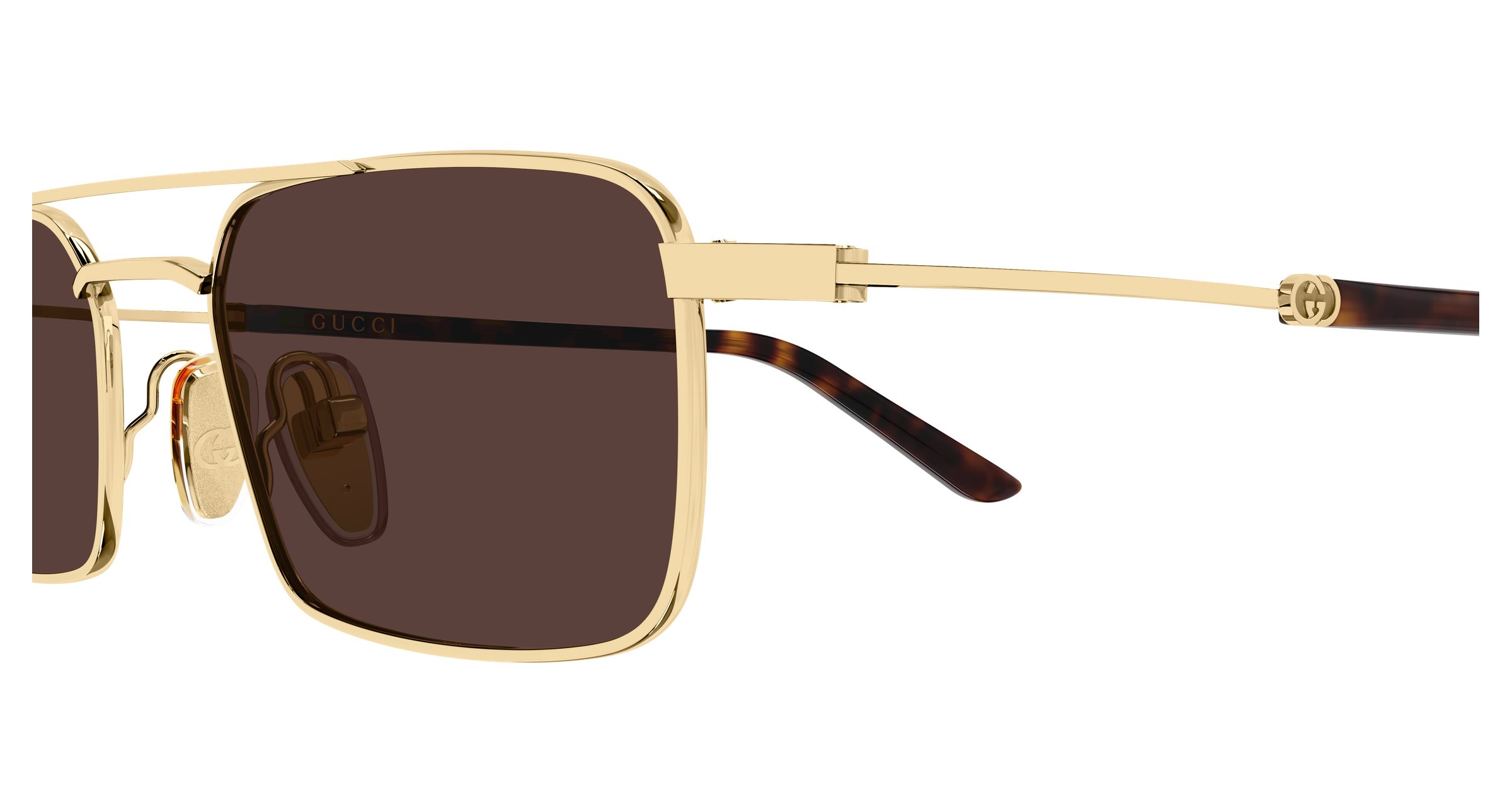 Gucci 2258S Gold/Havanna/Braun (002)