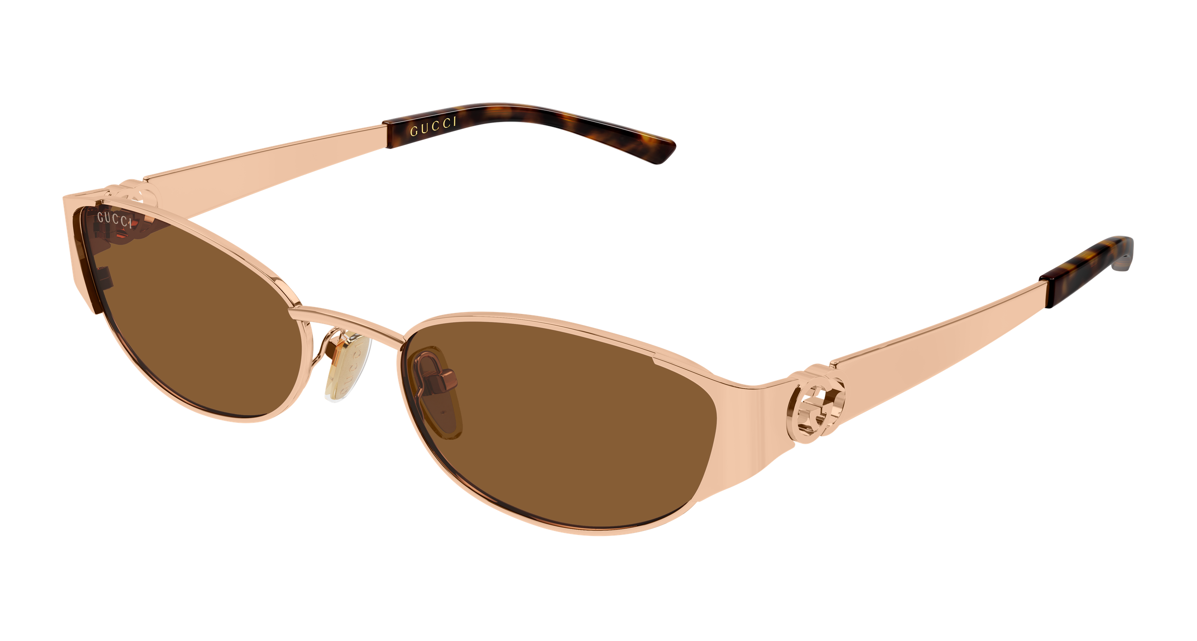 Gucci 2197S Gold/Braun (004), Ansicht 2