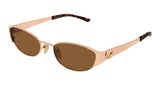 Gucci 2197S Gold/Braun (004), Ansicht 2