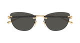 Gucci 2063S Gold/Grau (002), Ansicht 3
