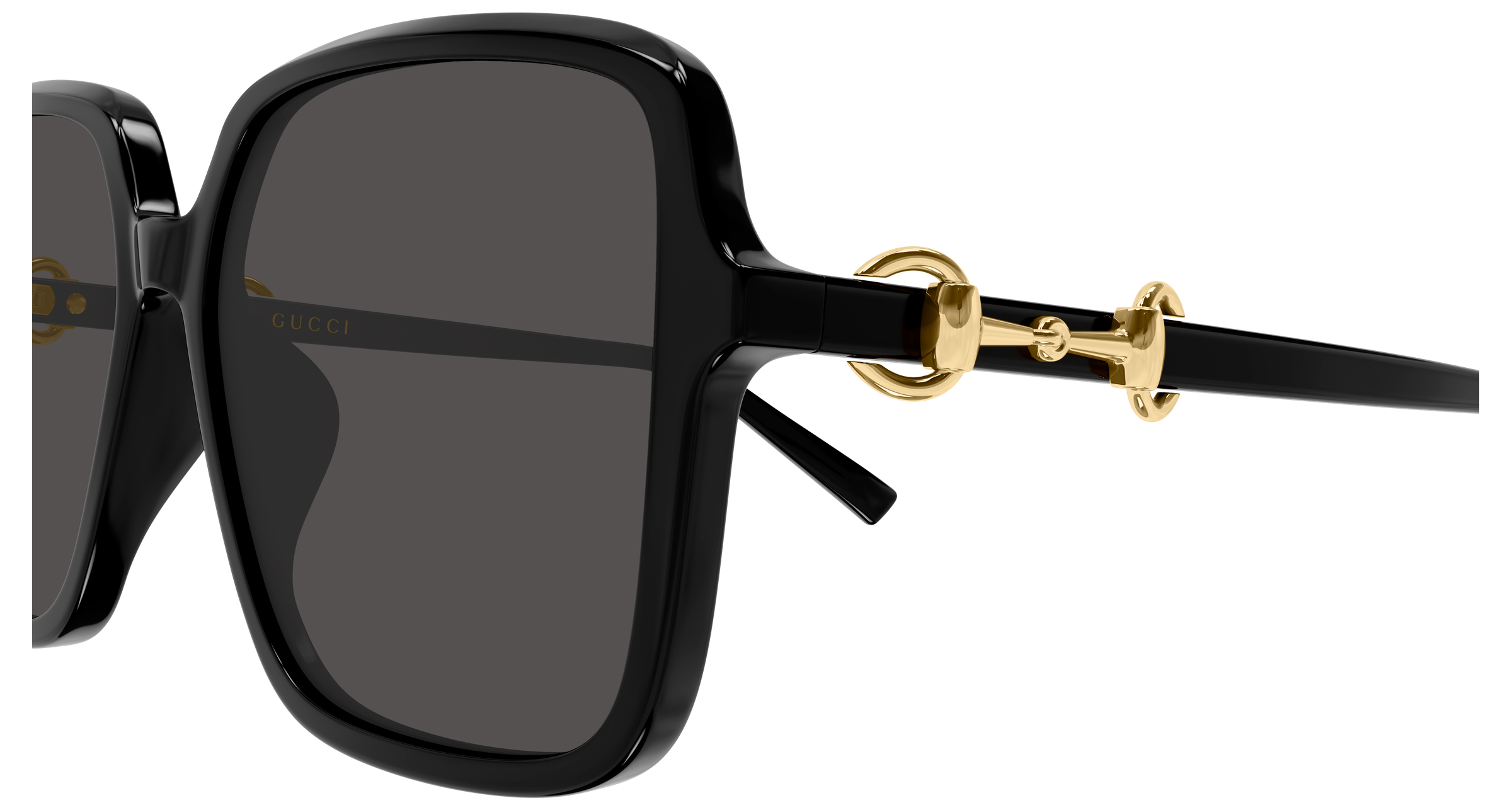 Gucci 2219SA Schwarz/Grau (001), Ansicht 3