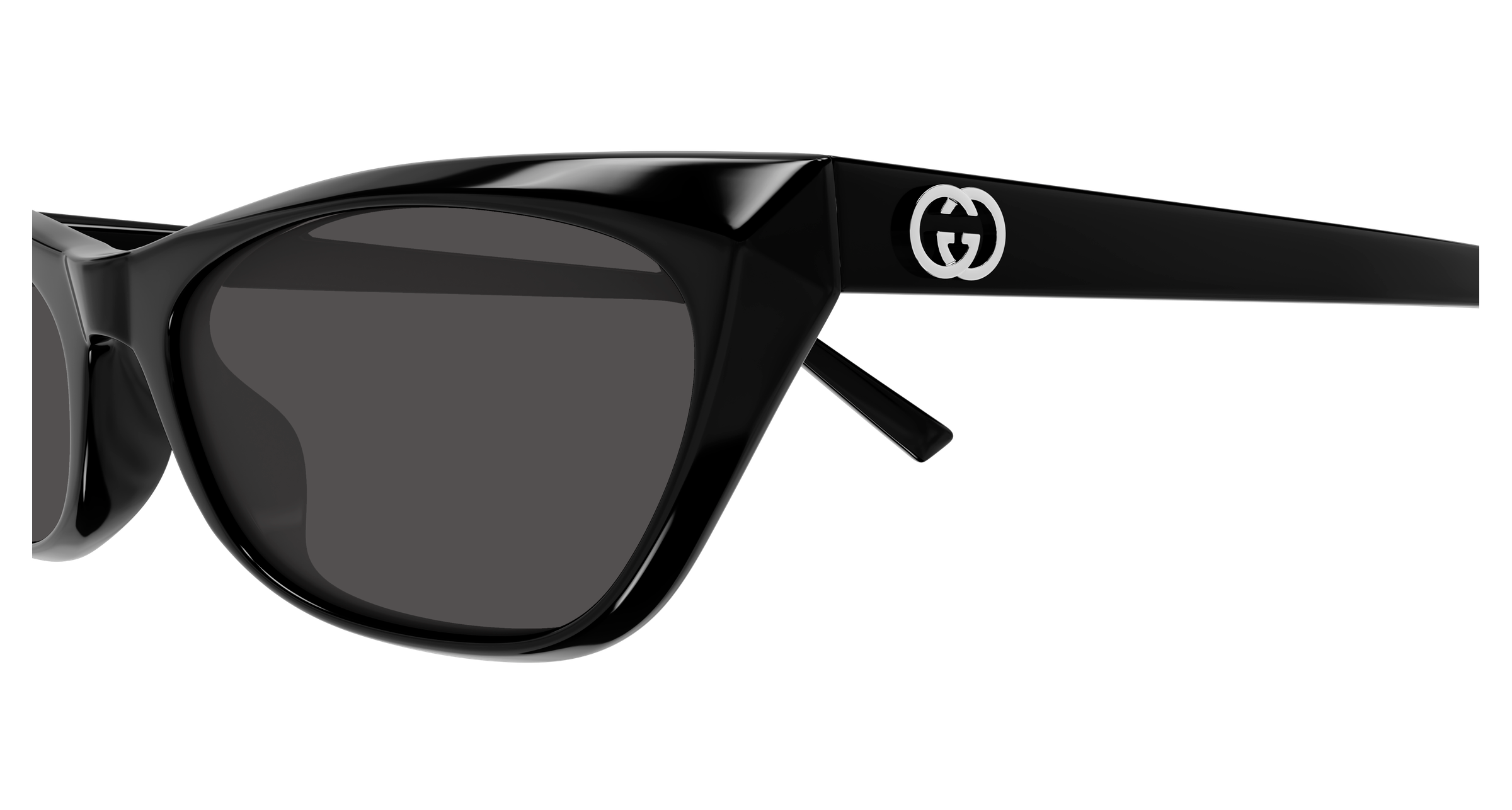 Gucci 2203S Schwarz/Grau (001), Ansicht 4