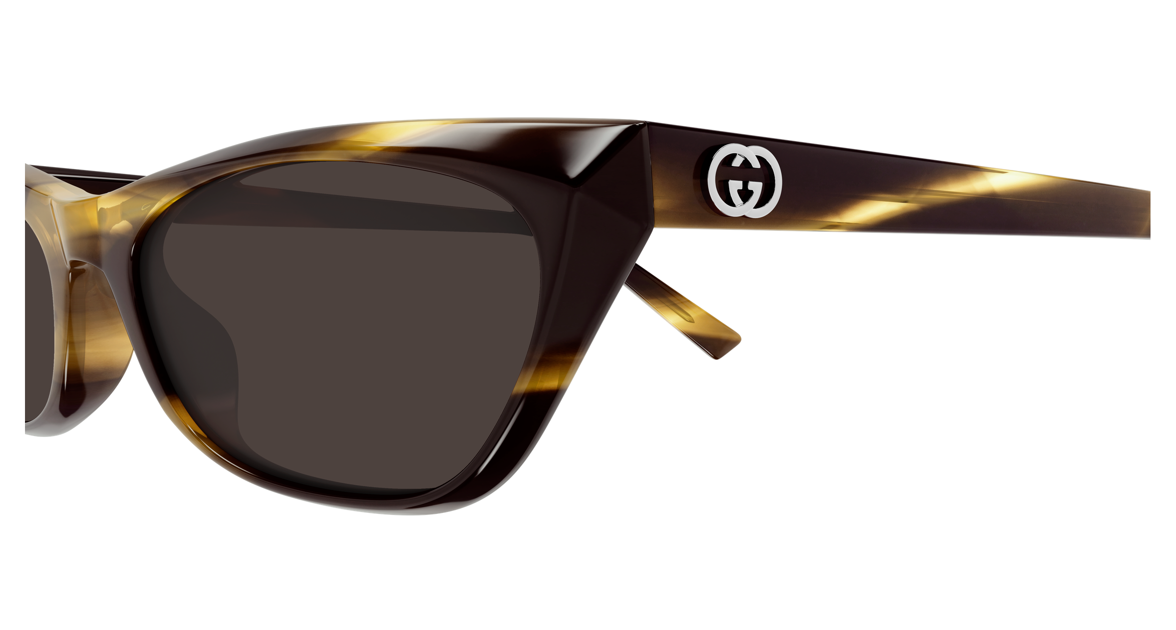 Gucci 2203S Havanna Braun/Grau (002), Ansicht 4