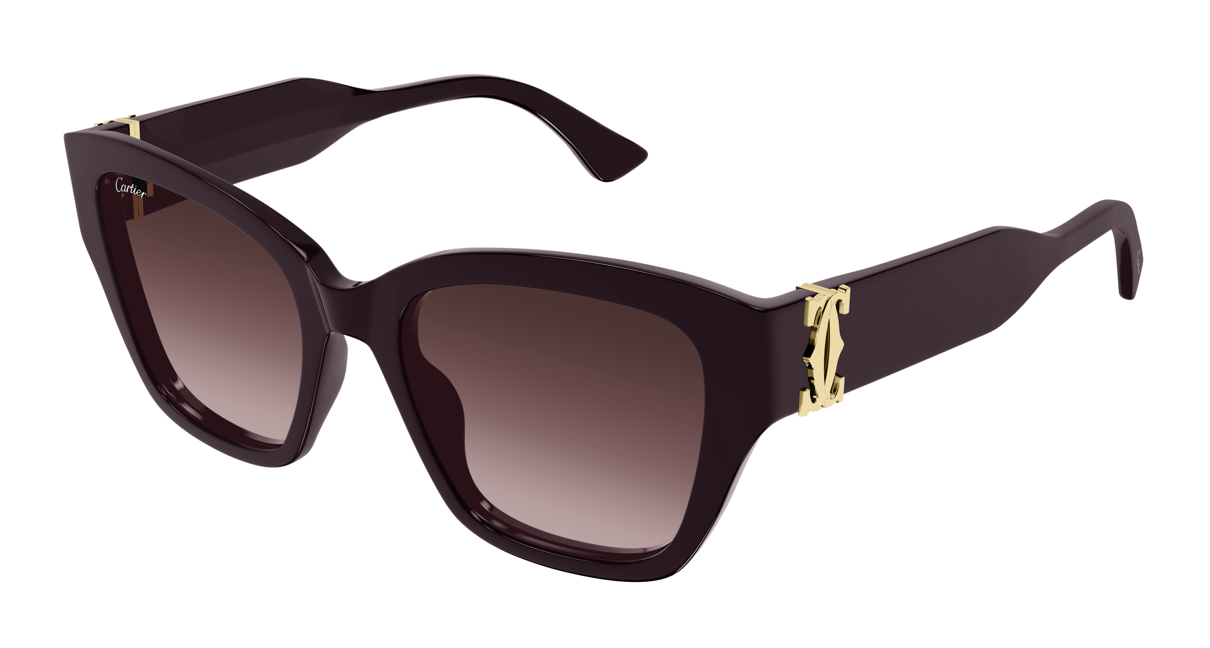 Cartier 666S Burgund/Rot (003), Ansicht 2