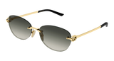 Gucci 2230SA Gold/Grau (002), Ansicht 2