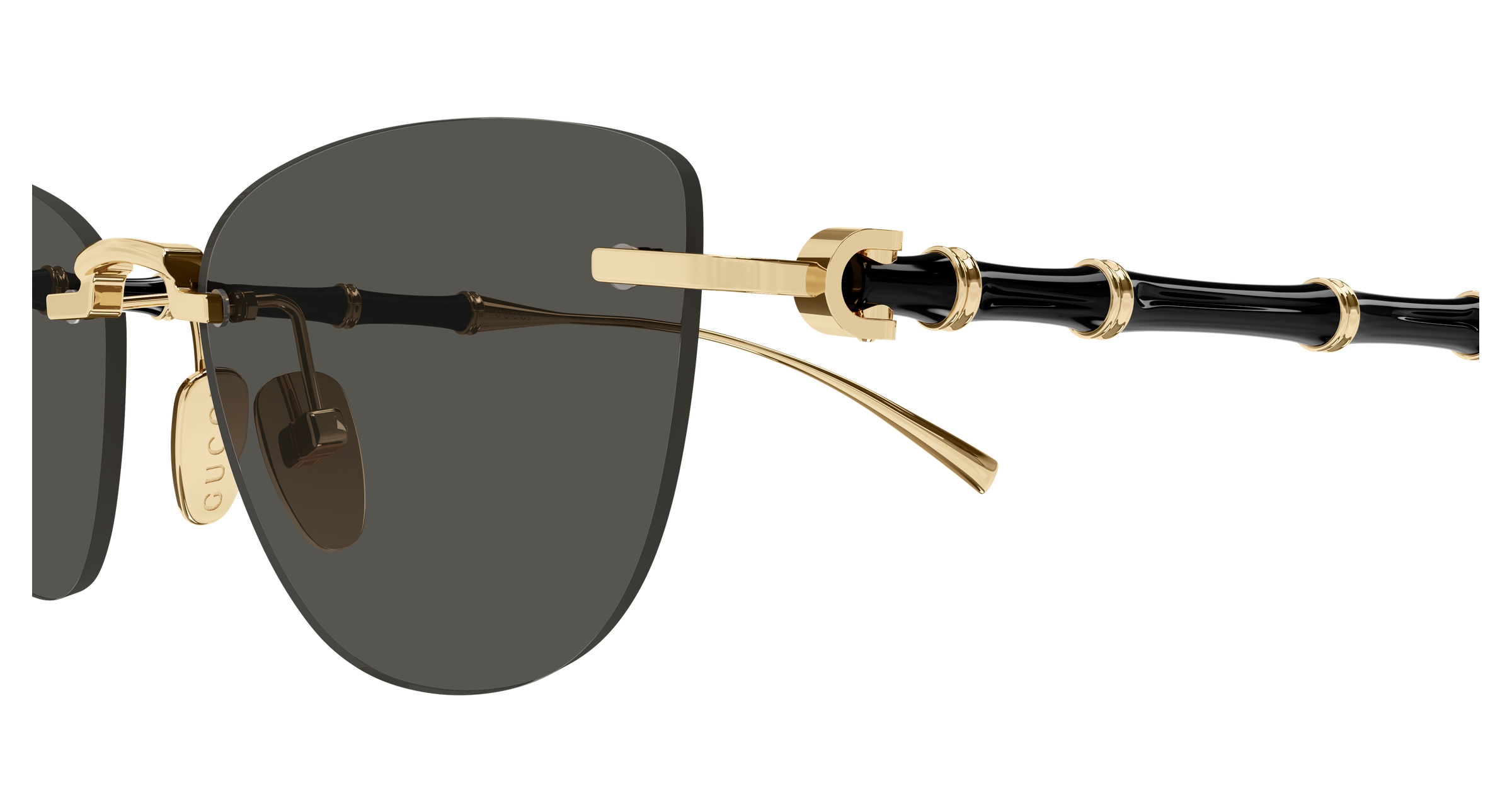 Gucci 2063S Gold/Grau (002), Ansicht 4
