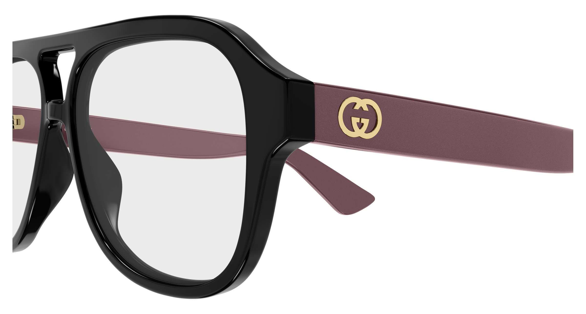 Gucci 2192O Schwarz/Burgunder (003), Ansicht 3