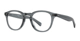 Garrett Leight Hampton X Brille, Schrägansicht Sea Grey
