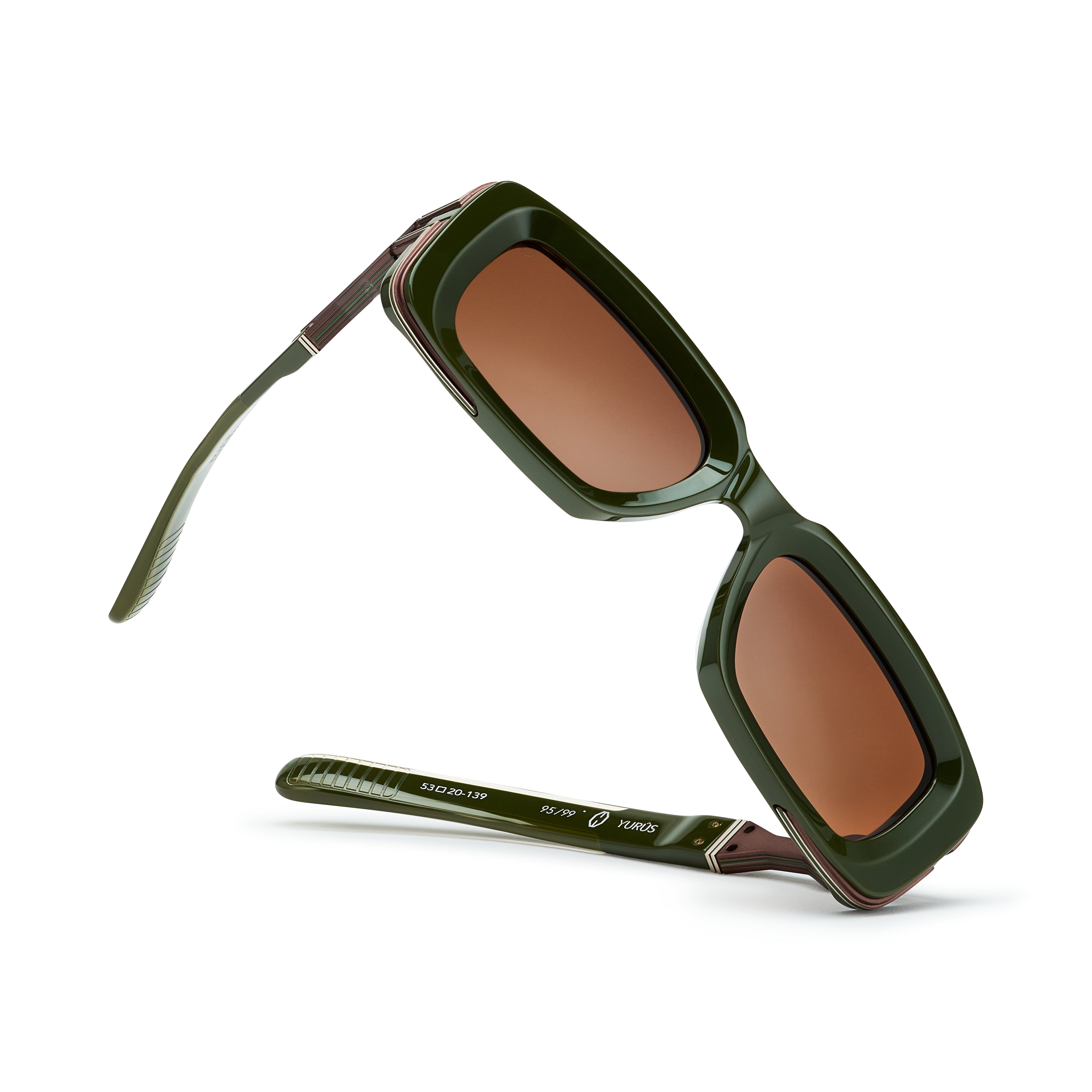 T Henri Yurus Brigade Green Sonnenbrille, Ansicht 3