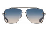 Dita Mach-Six Antique Silber/Raw Titanium, Frontansicht