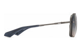 Dita Mach-Six Antique Silber/Raw Titanium, Seitenansicht