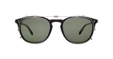 Garrett Leight Kinney Clip Brushed Silver/G15 - City Optikhaus