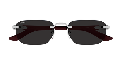 Silber/Burgundy/Grau (002)