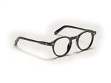 Moscot Miltzen Brille, Seitenansicht Schwarz