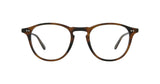 Garrett Leight Hampton Brille, Frontansicht Spotted Brown Shell