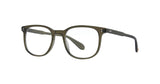 Garrett Leight Bentley Brille, Schrägansicht Willow