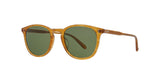 Garrett Leight Kinney Sun Sonnenbrille, Schrägansicht Butterscotch