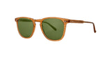 Garrett Leight Brooks Sun Sonnenbrille, Schrägansicht Butterscotch