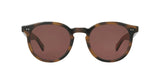 Garrett Leight Morningside X Sun Sonnenbrille, Frontansicht Spotted Brown Shell