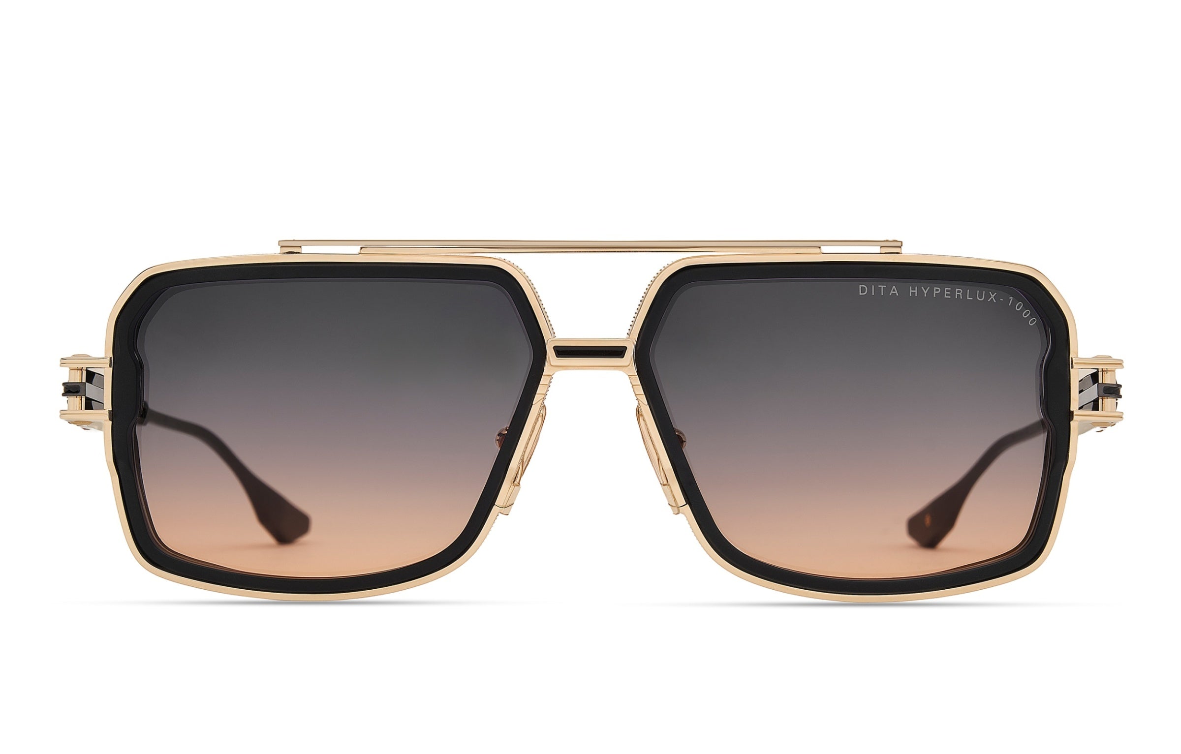 Dita Hyperlux-1000 Matte Black/White Gold/Black Iron (02)