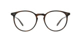 Garrett Leight Morningside Brille, Frontansicht Spotted Brown Shell