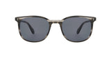 Garrett Leight Bentley Sun Sonnenbrille, Frontansicht Black Sleet Tortoise