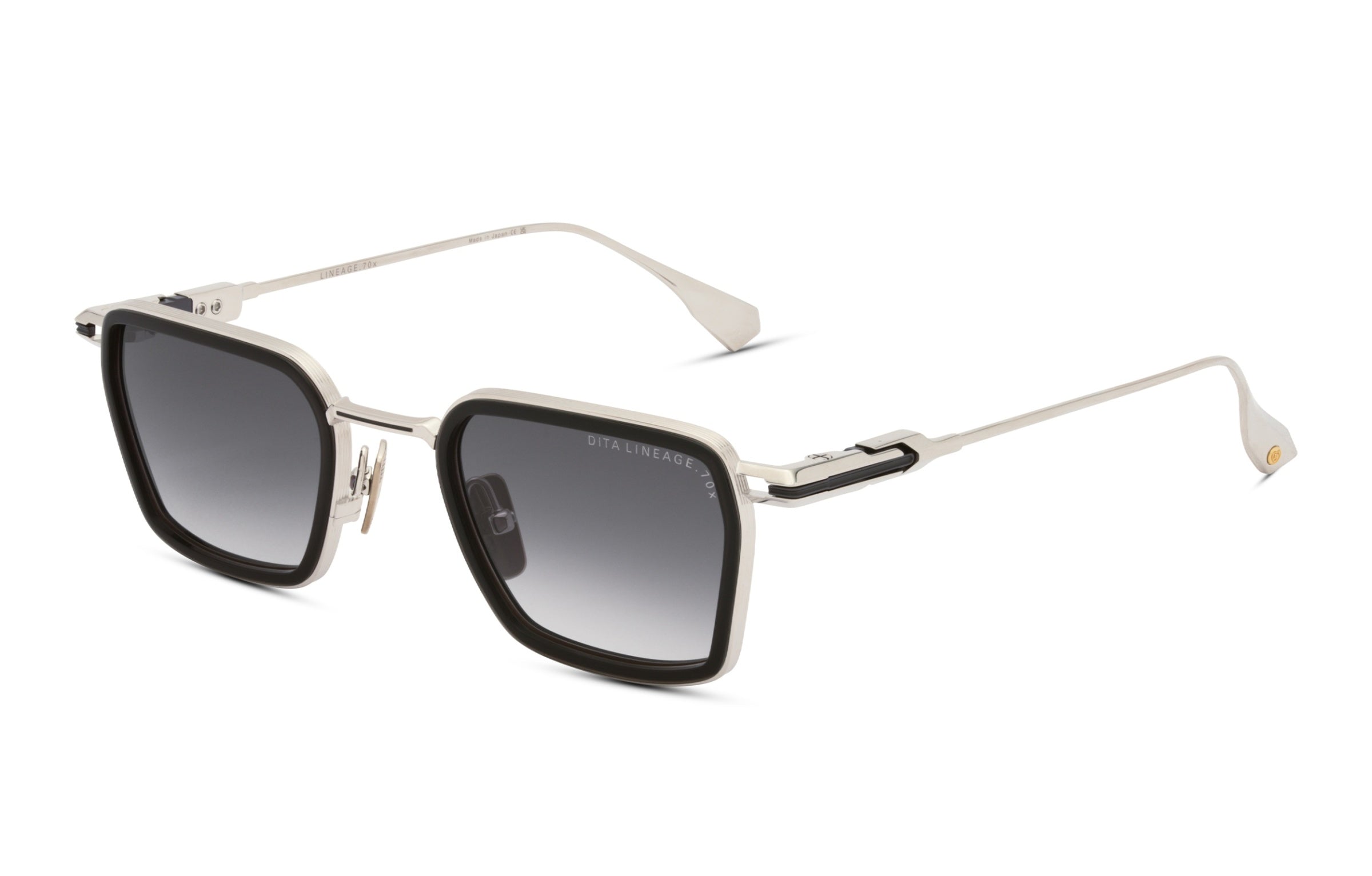 Dita Lineage.70X Sun Shiny Silver/Black Glass/Black Iron (03), Ansicht 2