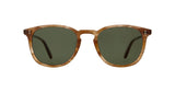 Garrett Leight Kinney Sun Sonnenbrille, Frontansicht Pacific Teak