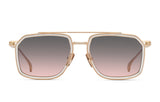 Dita Lineage.99X Sun Brushed White Gold/Crystal Clear/Yellow Gold (04)