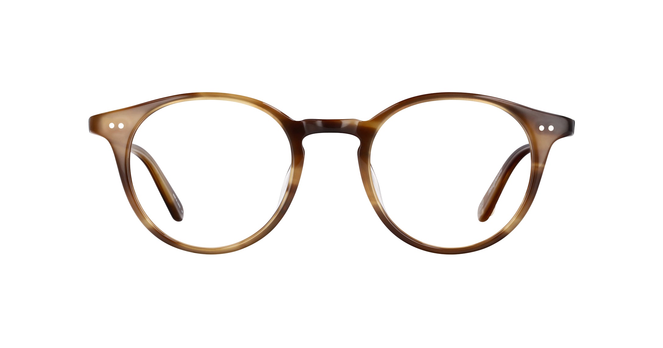 Garrett Leight Clune Brille, Frontansicht True Demi