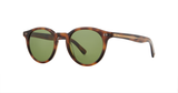 Garrett Leight Clune X Sun Sonnenbrille, Schrägansicht Spotted Brown Shell