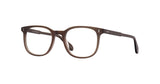 Garrett Leight Bentley Brille, Schrägansicht Matt Espresso