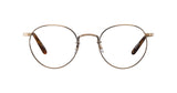 Garrett Leight Wilson M Brille, Frontansicht Gold