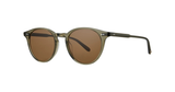 Garrett Leight Clune Sun Sonnenbrille, Schrägansicht Willow