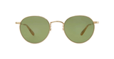 Garrett Leight Wilson M Sun Sonnenbrille, Frontansicht Gold/Tortoise