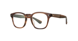 Garrett Leight Ace II Brille, Schrägansicht Cherry Wood